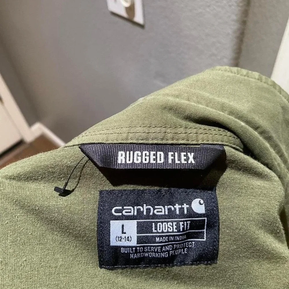 Vintage Carhartt green jacket, Size L